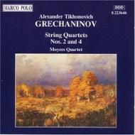 Grechaninov - String Quartets Nos. 2 and 4  | Marco Polo 8223646