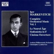 Markevitch - Nouvel Age (Le) / Sinfonietta in F Major  | Marco Polo 8223653