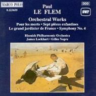 Flem - Symphony No. 4 / Le grand jardinier de France / Pour Les Morts  | Marco Polo 8223655