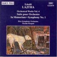 Lajtha - Symphony No. 1 / Suite pour Orchestre / In Memoriam  | Marco Polo 8223670
