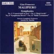 Malipiero - Symphonies Nos. 5, 6, 8 and 11  | Marco Polo 8223696