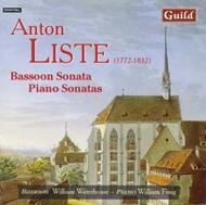 Anton Liste - Bassoon Sonata, Piano Sonatas | Guild GMCD7154