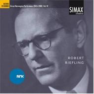 Great Norwegian Performers 1945-2000 Vol.IV: Robert Riefling