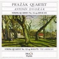 Dvorak - String Quartets No.12 & No.14 | Praga Digitals PR250136
