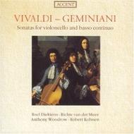 Vivaldi / Geminiani - Sonatas for Violoncello & Basso Continuo | Accent ACC10081