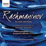 Rachmaninov for Violin and Piano | Signum SIGCD164