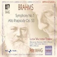Brahms - Symphony no.1, Alto Rhapsody | Arts Music 430582