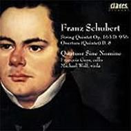 Schubert - String Quintet, Overture for Quintet | Claves CD2003
