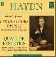 Haydn - Quartets Vol.2: Op.17 | Arcana A412