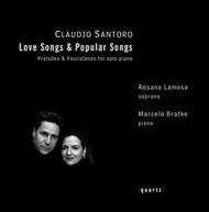 Claudio Santoro - Love Songs & Popular Songs | Quartz QTZ2030