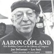 Aaron Copland - 81st Birthday Concert | Bridge BCD9046