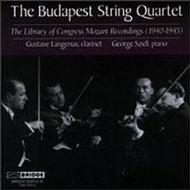 The Budapest Quartet - Mozart Recordings (1940-45)