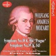 Mozart - Symphonies 38 �Prague� and 39