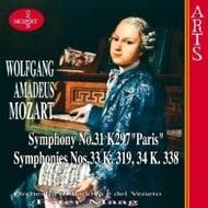 Mozart - Symphonies 31 �Paris, 33 and 24
