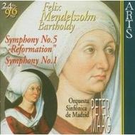 Mendelssohn - Symphonies 1 and 5 Reformation | Arts Music 475082