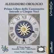 Orologio - Primo Libro delle Canzonette (1593) | Arts Music 475312