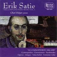 Erik Satie - Piano Music, vol 1  | Swedish Society SCD1070