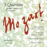 Mozart - Five Flute Quartets | Proprius PRCD9039