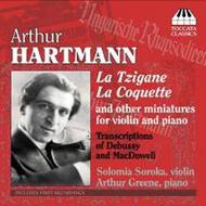 Arthur Hartmann - Miniatures for Violin & Piano | Toccata Classics TOCC0089