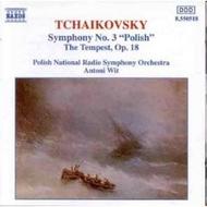 Tchaikovsky - Symphony no.3, The Tempest | Naxos 8550518