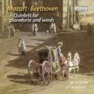 Mozart / Beethoven - Quintets for Piano and Winds | Accent ACC24201