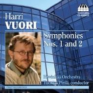 Harri Vuori - Symphonies No.1 & No.2           | Toccata Classics TOCC0087