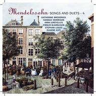 Mendelssohn - Songs and Duets Vol.4