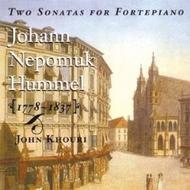 Hummel - Two Sonatas for Pianoforte | Music and Arts MACD1103