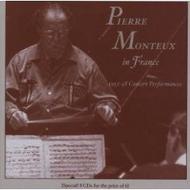 Pierre Monteux in France : Concert performances 1952-58