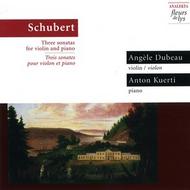 Schubert - Three Sonatas for Violin and Piano | Analekta FL23042