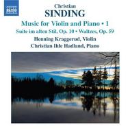 Sinding - Music for Violin & Piano Vol.1 | Naxos 8572254