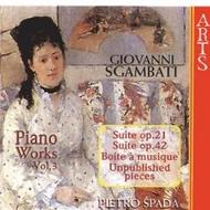 Sgambati - Complete Piano Works vol.3 | Arts Music 475892