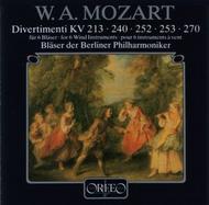 Mozart - Divertimenti for 6 Wind Instruments | Orfeo C152861