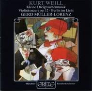 Weill - Violin Concerto, op.12 | Orfeo C539001