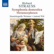 R Strauss - Symphonia Domestica, Metamorphosen | Naxos 8570895