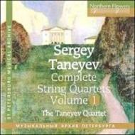 Taneyev - String Quartets Vol.1