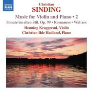 Sinding - Music for Violin & Piano Vol.2 | Naxos 8572255