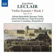 Leclair - Violin Sonatas Book 1, Nos.9-12