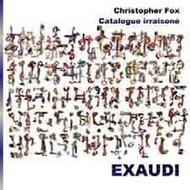 Christopher Fox - Catalogue Irraisone | Metier MSVCD92103