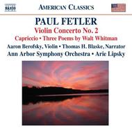 Fetler - Violin Concerto No.2, etc | Naxos - American Classics 8559606