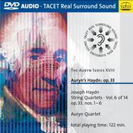 Haydn - String Quartets Vol.6: Op.33 Nos 1-6 | Tacet TACET168DVD