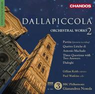 Dallapiccola - Orchestral Works Vol.2 | Chandos CHAN10561