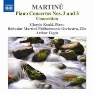 Martinu - Piano Concertos 3 & 5, Concertino