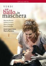Verdi - Un Ballo in Maschera (DVD) | Opus Arte OA1017D