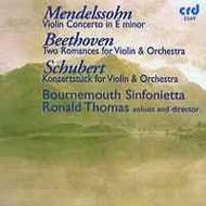 Beethoven / Mendelssohn / Schubert - Works for Violin & Orchestra
