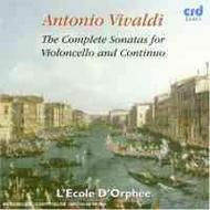 Vivaldi - The Complete Sonatas for Violoncello & Continuo RV39-47 | CRD CRD34401