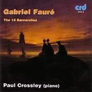 Faure - The 13 Barcarolles | CRD CRD3422