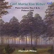 Weber - Piano Sonatas No.3 & No.4, Polacca | CRD CRD3486