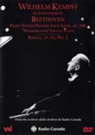 Wilhelm Kempff plays Beethoven | VAI DVDVAI4283