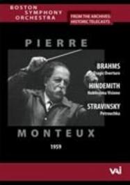 Pierre Monteux conducts Brahms, Hindemith & Stravinsky